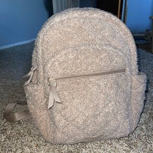 Vera Bradley teddy/floral mini backpack.